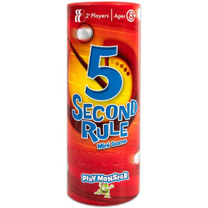 PlayMonster GF003 5 Second Rule Mini Travel Card Game - Fast-Paced Family Fun!