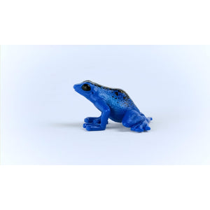 Schleich Wild Life Blue Poison Dart Frog Toy - Realistic Jungle Animal Figure for Kids Ages 3+