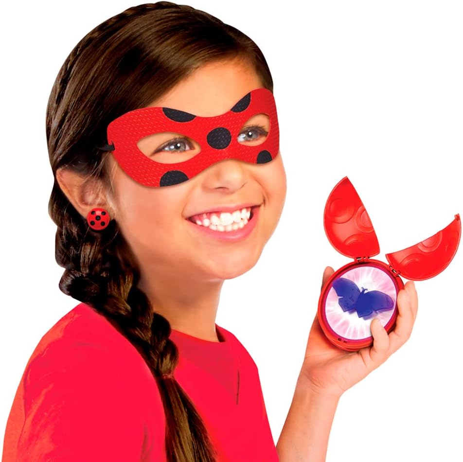 Miraculous: Tales Of Ladybug And Cat Noir Role Play Set Kids Fancy Dress  Set Mask And Accessories Ladybug Superhero Costumes For Girls And Boys