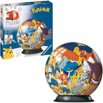 Ravensburger Pokemon 3D Jigsaw Puzzle Ball - 72 Pieces, For Kids Age 6+