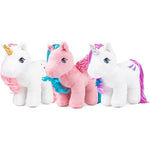 My Little Pony Unicorn and Pegasus Plush - Moondancer - Collector Plushie, Retro Stuffed Toy Animal, Kid, Toddler, Girl, boy, Mom, Birthday, Ages 3+