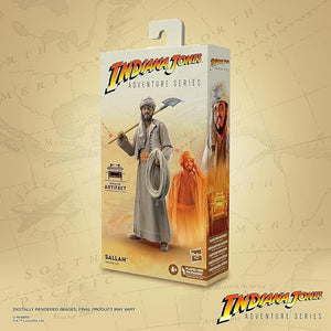 Indiana Jones Adventure Series Sallah 6-inch Action Figure, Ages 4+