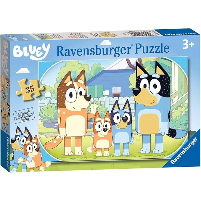 Ravensburger Bluey 35 Piece Jigsaw Puzzle for Kids Age 3 Years Up - Educational Toddler Toy