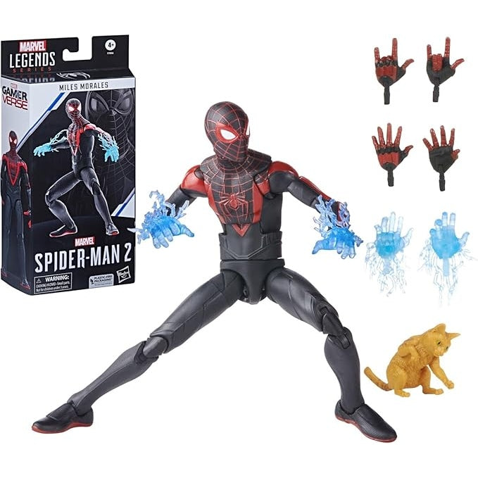 Marvel Legends Series 6" Miles Morales Gameverse Figure with Accessories - Hasbro