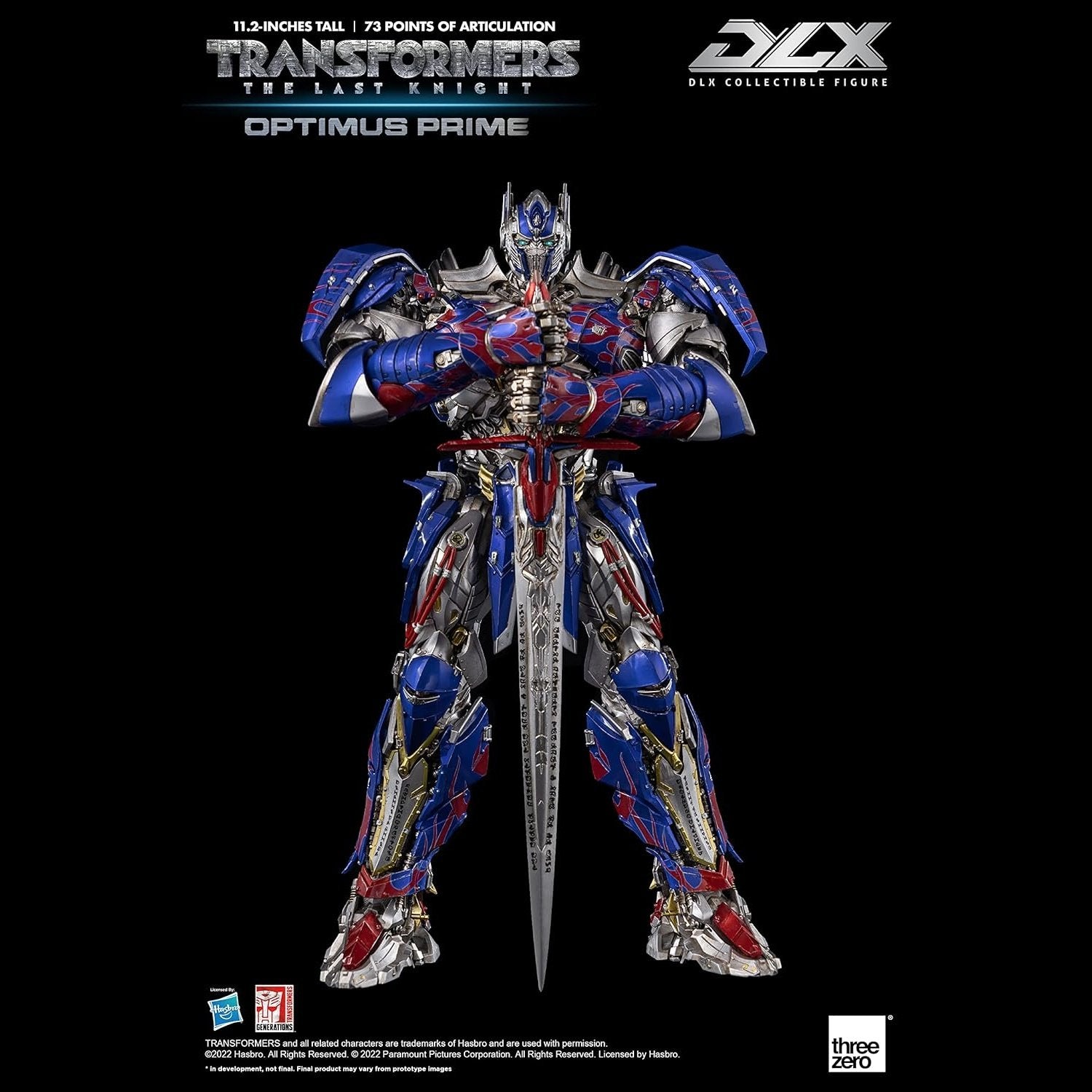 Transformers: The Last Knight Optimus Prime DLX Action Figure