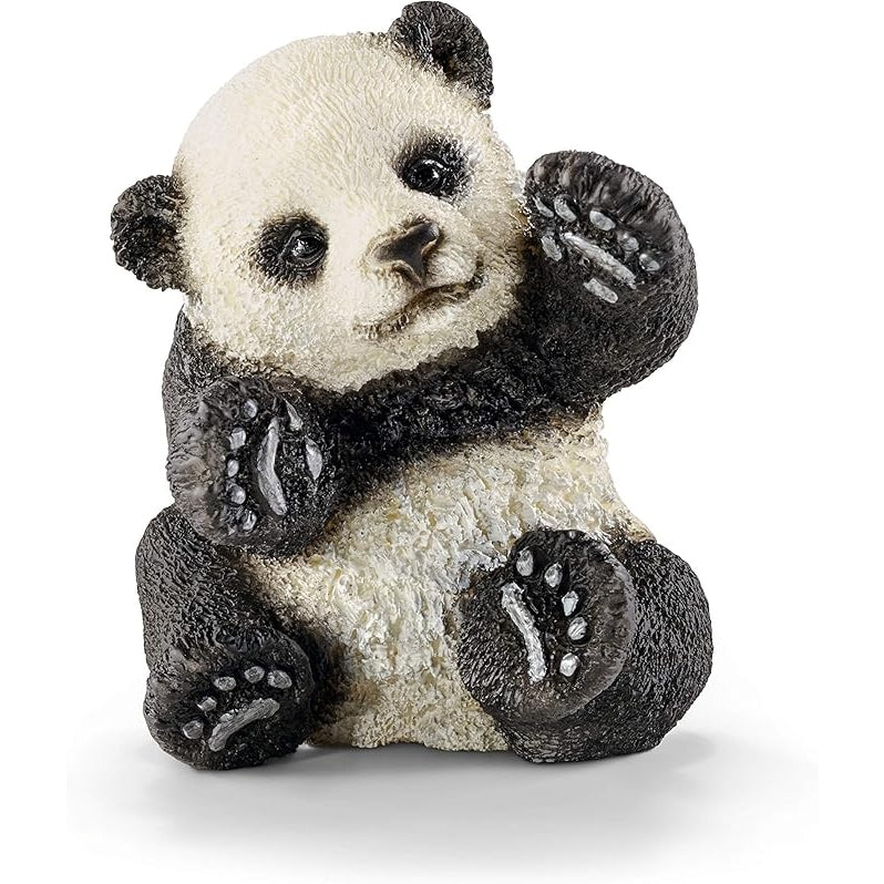 Schleich Wild Life Baby Panda Cub Toy Figurine - Realistic Animal Toy for Kids Ages 3+