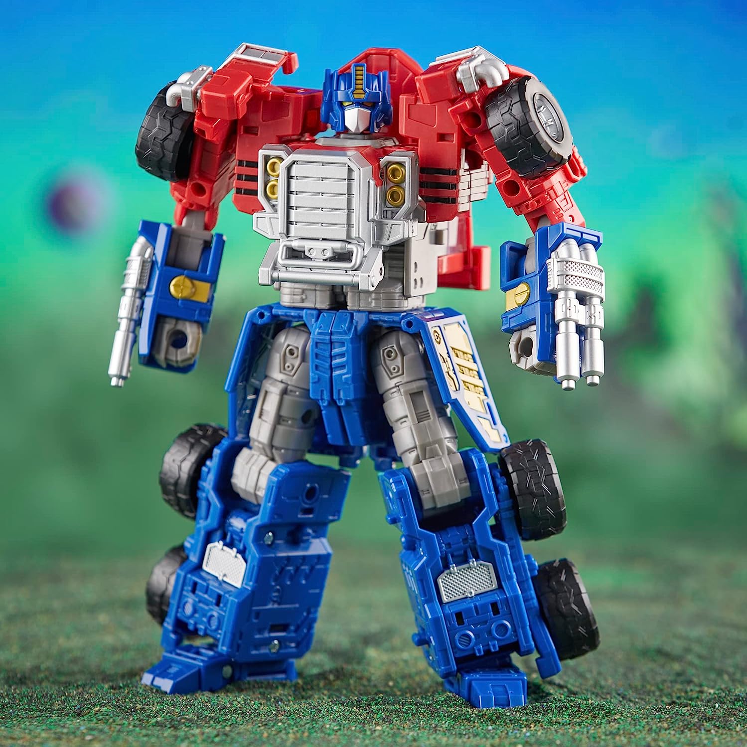 Transformers Toys Legacy Evolution Commander Armada Universe Optimus Prime Toy, 7.5-inch, Action Figure