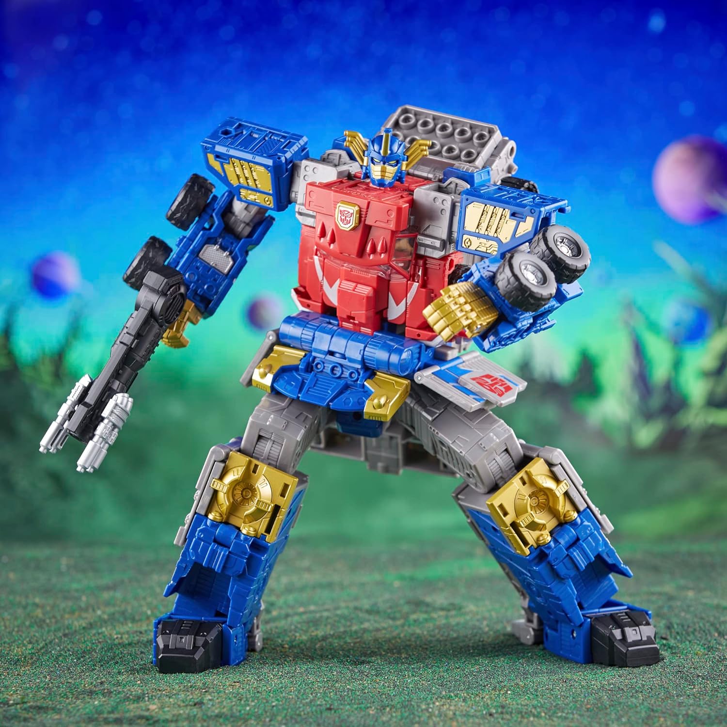 Transformers Toys Legacy Evolution Commander Armada Universe Optimus Prime Toy, 7.5-inch, Action Figure