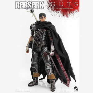 Berserk Guts Black Swordsman 1:6 Scale Action Figure Threezero