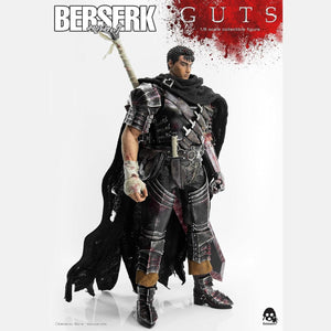 Berserk Guts Black Swordsman 1:6 Scale Action Figure Threezero