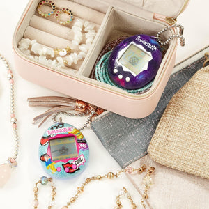 Tamagotchi Galaxy-Feed, Care, 42815 Original, Nurture-Virtual Pet with Chain for on The go Play