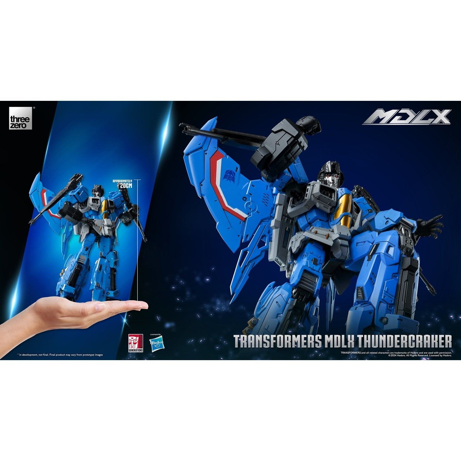 Transformers Threezero Thundercracker MDLX Action Figure