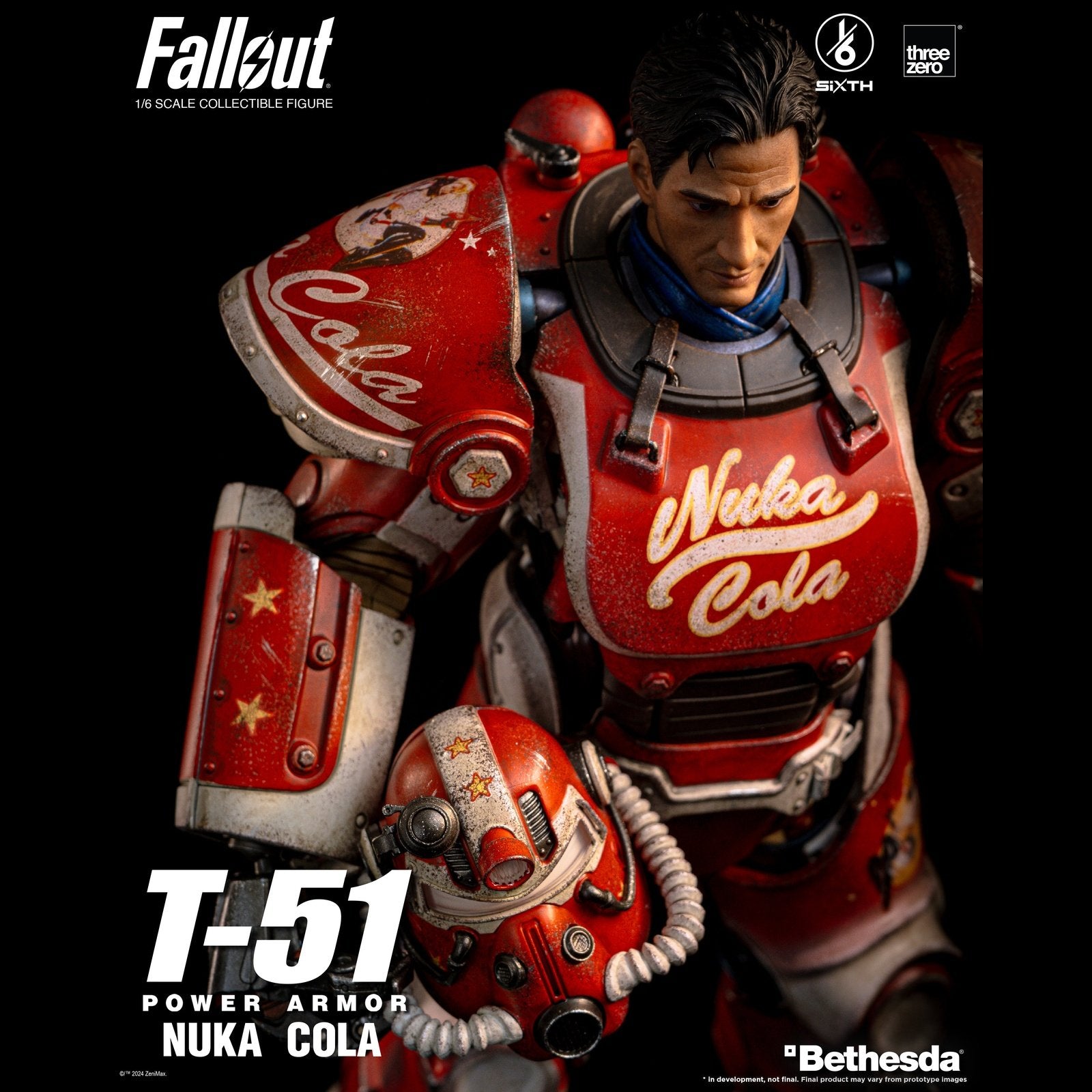 Threezero Fallout T-51 Nuka Cola Power Armor 1:6 Scale Action Figure