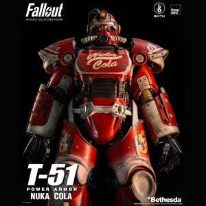 Threezero Fallout T-51 Nuka Cola Power Armor 1:6 Scale Action Figure