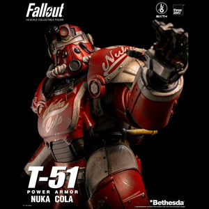 Threezero Fallout T-51 Nuka Cola Power Armor 1:6 Scale Action Figure