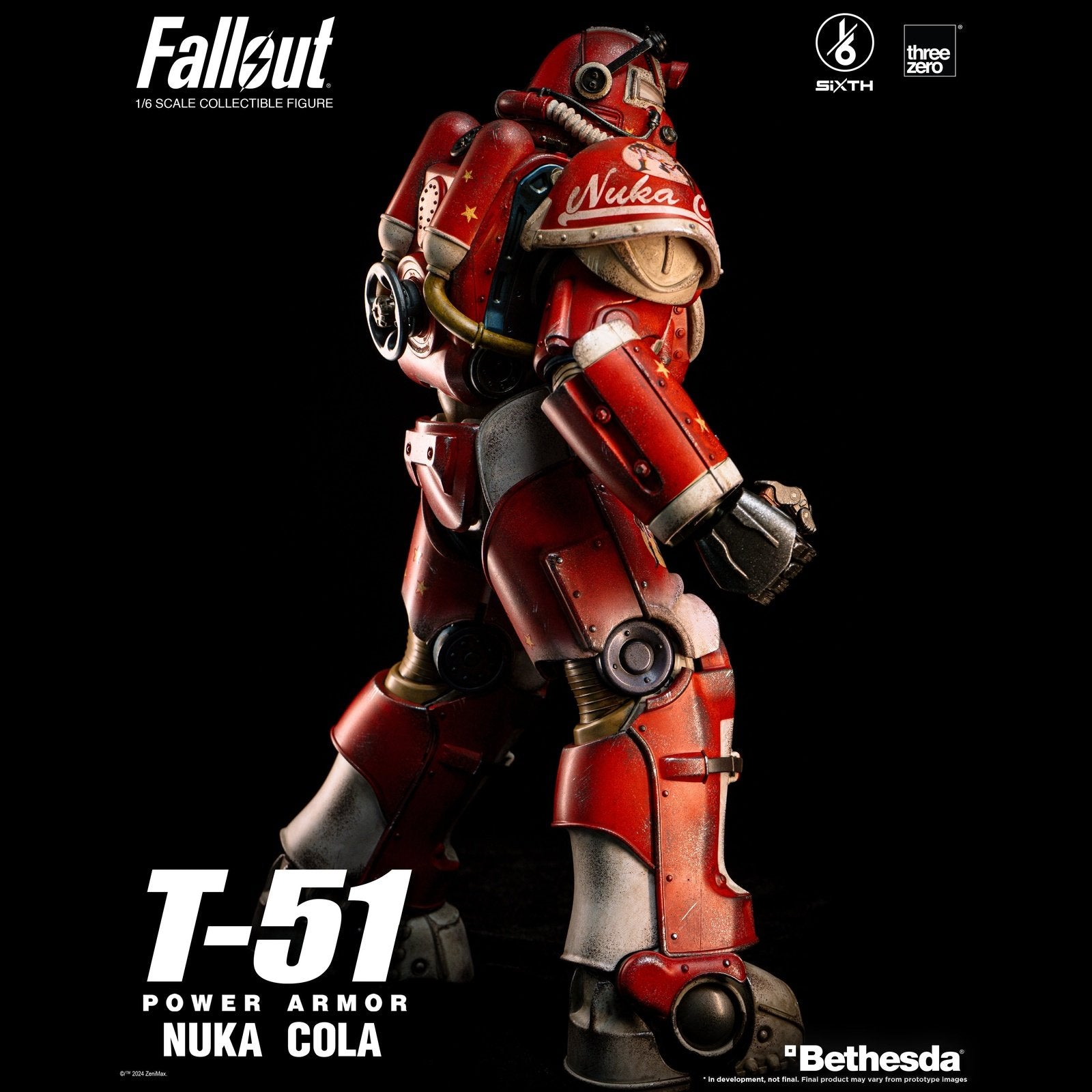 Threezero Fallout T-51 Nuka Cola Power Armor 1:6 Scale Action Figure