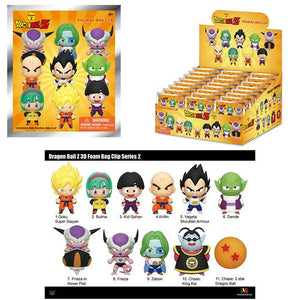 Dragon Ball Z Series 2 3D Figural Bag Clip Display Case 24