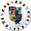 Harry Potter Hogwarts Crest Melamine Plate Set of 4