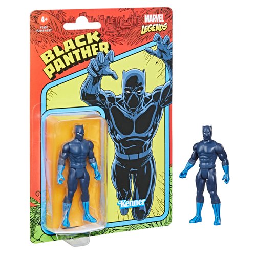 Marvel Legends Retro 375 Collection Black Panther 3 3/4-Inch Action Figure