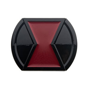 Black Widow Belt Buckle Logo Pin