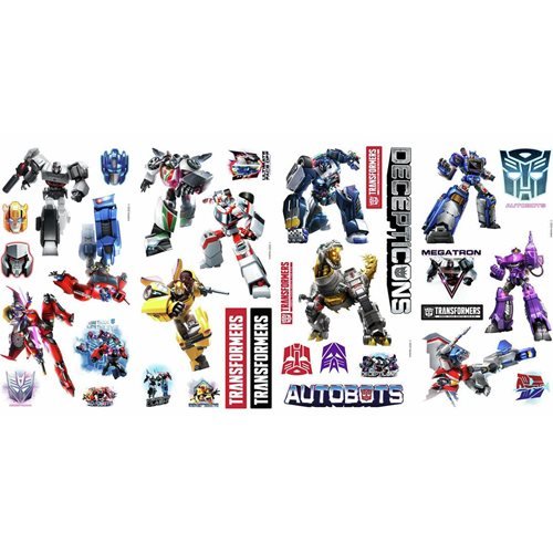 Transformers Peel and Stick Wall Decals