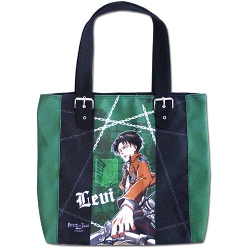 Attack on Titan Levi Green Tote Bag