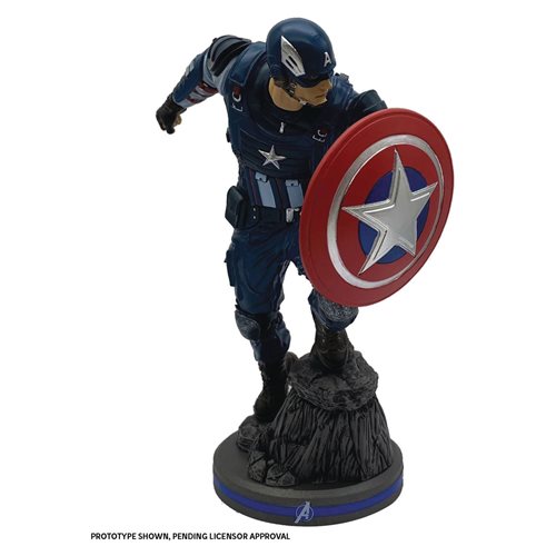 Marvel Gamerverse Avengers Captain America 1:10 Scale Statue