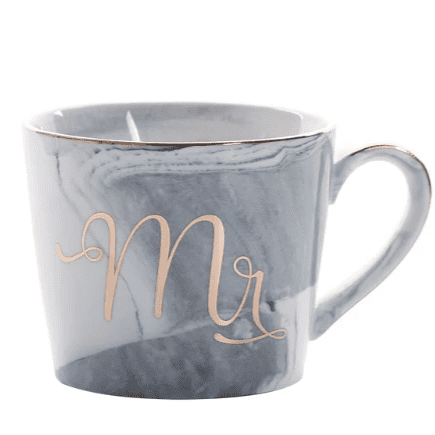 Mr/Mrs Couple Marble Mug