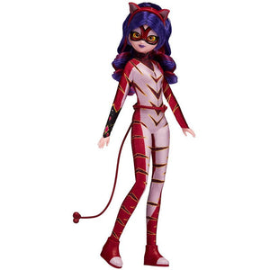 Miraculous Ladybug and Cat Noir Toys Tigress Fashion Doll | Articulated 26 cm Tigress Doll with Accessories Kwami | Bandai Dolls