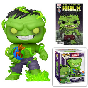 Marvel Super Heroes Immortal Hulk 6-Inch Pop! Vinyl Figure and Variant Comic - Previews Exclusive