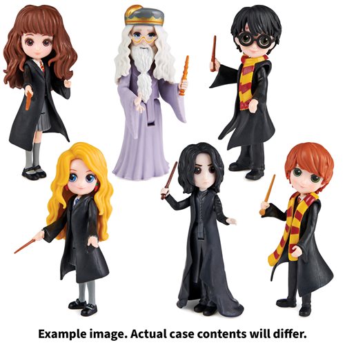 HARRY POTTER WIZARDING WORLD 3 MAGICAL MINIS COLLECTIBLE FIGURES SPIN  MASTER