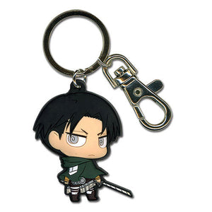 Attack on Titan Levi Super Deformed Key Chain