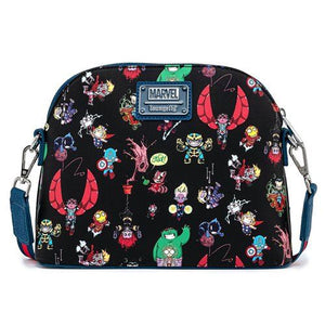Marvel Avengers Chibi Group Crossbody Purse