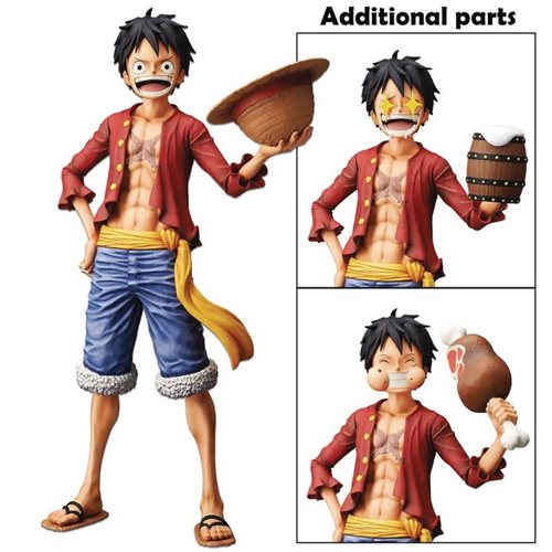 One Piece Monkey D. Luffy Grandista Nero Statue