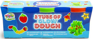 3 PACK GLOW IN THE DARK DOUGH 50GM