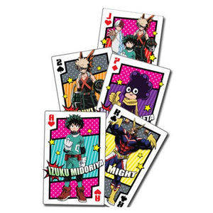 My Hero Academia Hero Costume Group Playing Cards