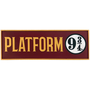 Harry Potter Platform 9 3/4 Desk Sign