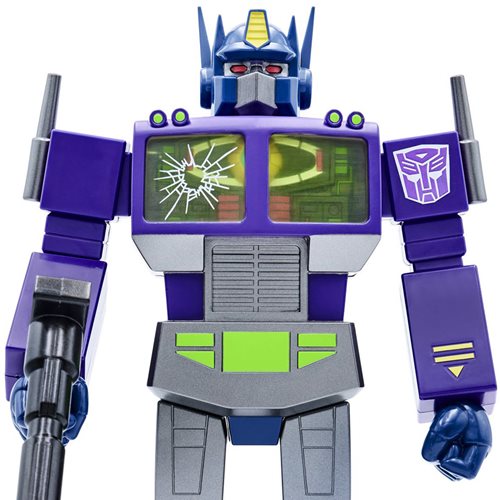 Transformers Shattered Glass Optimus Prime Super Cyborg Vinyl Figure