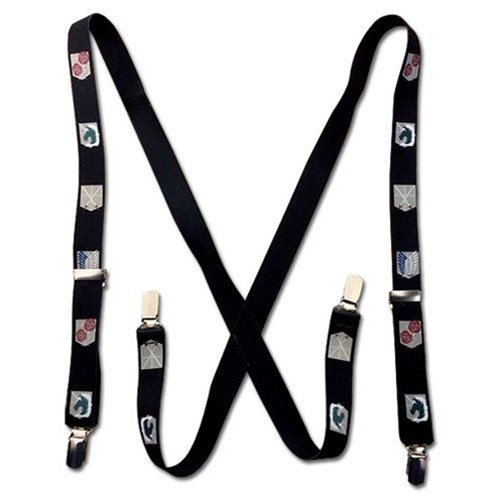 Attack on Titan Regiment Emblems Suspenders