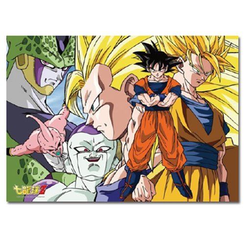 Dragon Ball Z Goku and Enemies 520-Piece Puzzle