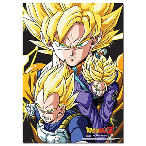 Dragon Ball Z Crew Wall Scroll