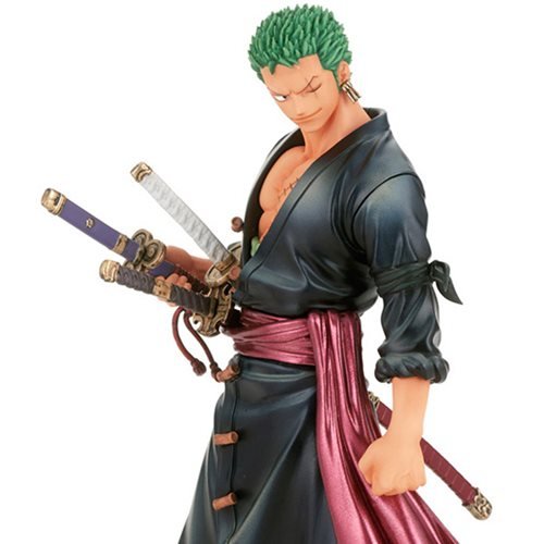 One Piece Roronoa Zoro The Grandline Series Vol. 1 Wanokuni DXF Statue