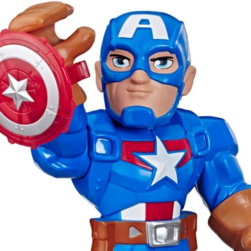 Playskool Heroes Marvel Super Hero Adventures Collectible Captain America  Action Figure 