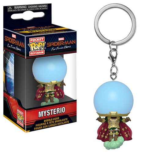 Spider-Man: Far From Home Mysterio Pocket Pop! Key Chain