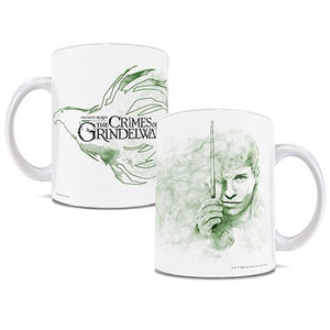 Fantastic Beasts: The Crimes of Grindelwald Kelpie 11 oz. White Ceramic Mug