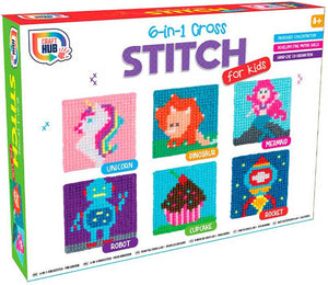 6 IN 1 CROSS STITCH KIT