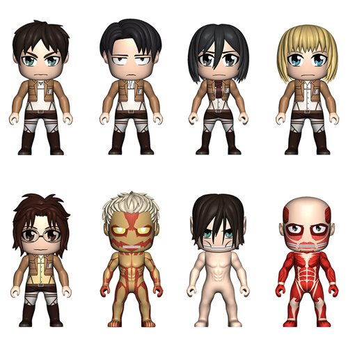 Attack on Titan 3-Inch Kawaii Titan Mini-Figure - 1 Random Figure