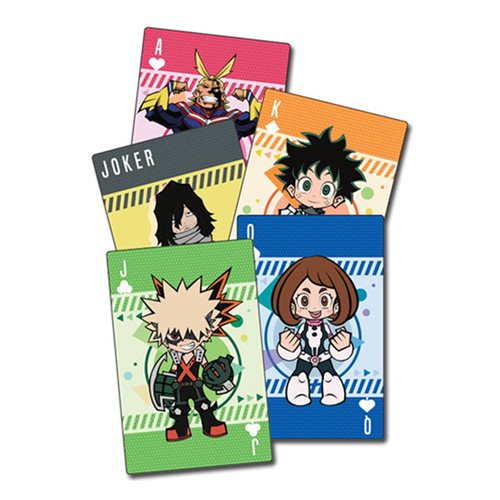 My Hero Academia SD Group Playing Cards