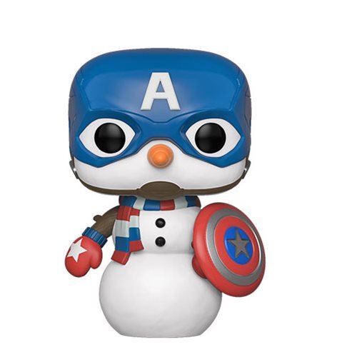 Marvel Holiday Captain America Pop! Vinyl Figure