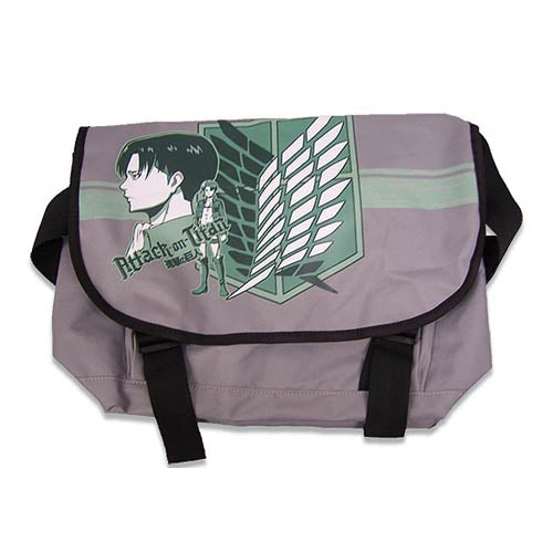 Attack on Titan Levi Gray Messenger Bag